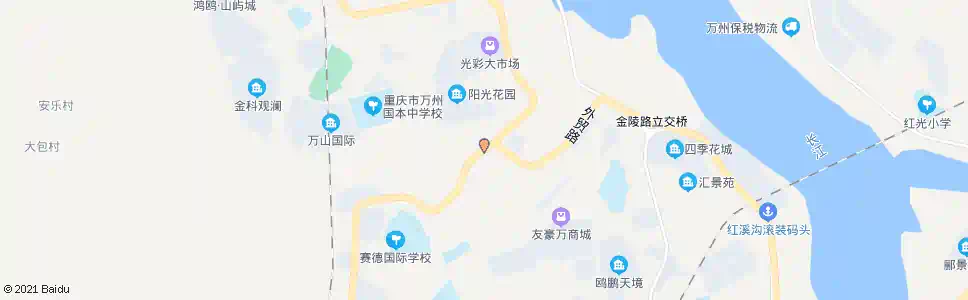 重庆万安移民新村_公交站地图_重庆公交_妙搜公交查询2025