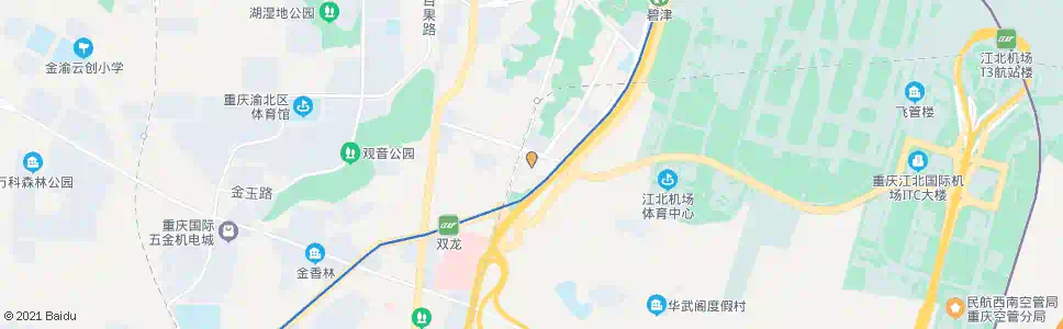 重庆两路城南_公交站地图_重庆公交_妙搜公交查询2025