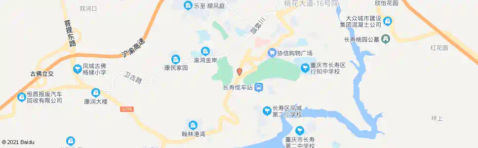 重庆凤城车站_公交站地图_重庆公交_妙搜公交查询2025