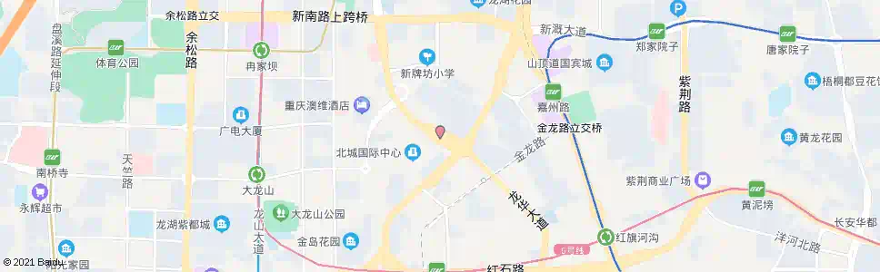 重庆安家咀立交_公交站地图_重庆公交_妙搜公交查询2025