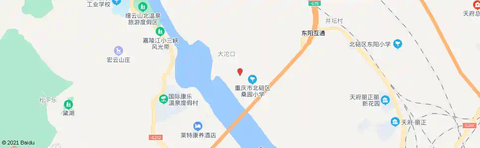 重庆氮肥厂_公交站地图_重庆公交_妙搜公交查询2025