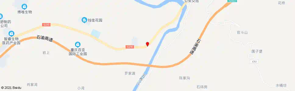 重庆百子梯_公交站地图_重庆公交_妙搜公交查询2025