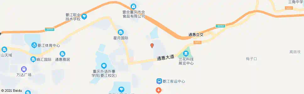 重庆渝龙酒业_公交站地图_重庆公交_妙搜公交查询2025