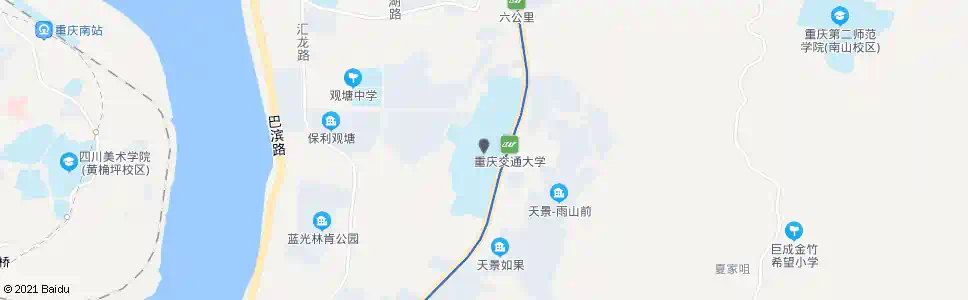 重庆交通大学_公交站地图_重庆公交_妙搜公交查询2025