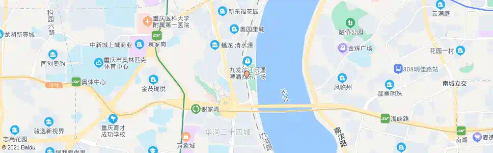 重庆九龙广场_公交站地图_重庆公交_妙搜公交查询2025