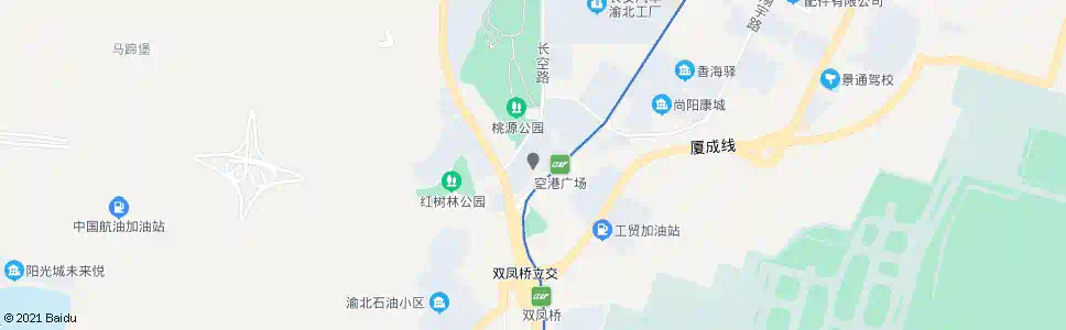 重庆青麓雅园_公交站地图_重庆公交_妙搜公交查询2025
