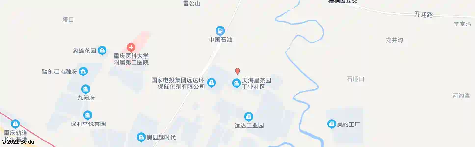 重庆江龙路_公交站地图_重庆公交_妙搜公交查询2025