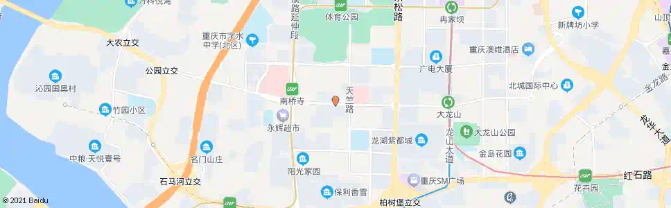 重庆新村_公交站地图_重庆公交_妙搜公交查询2025