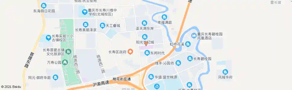 重庆阳光世纪城_公交站地图_重庆公交_妙搜公交查询2025