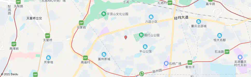 重庆南方苹果派(小区)_公交站地图_重庆公交_妙搜公交查询2025