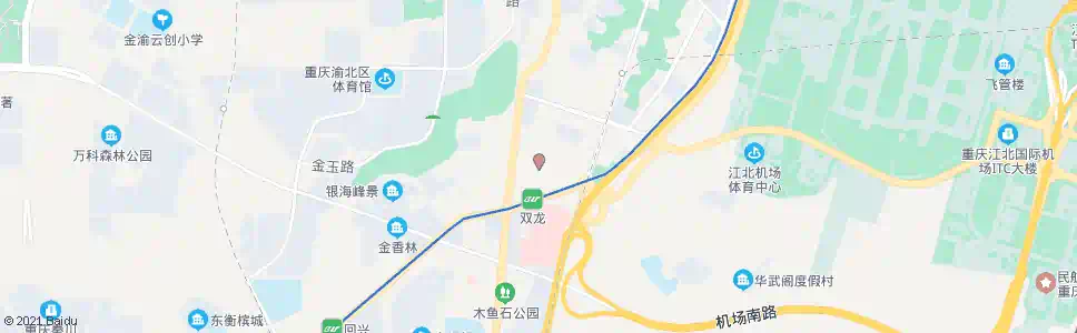 重庆渝北检察院_公交站地图_重庆公交_妙搜公交查询2025