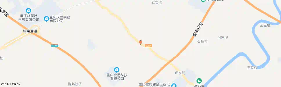 重庆小石龙岗_公交站地图_重庆公交_妙搜公交查询2025