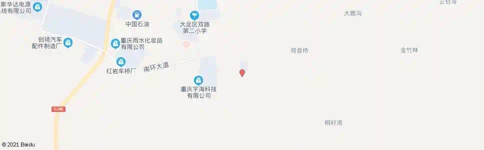 重庆火炬10队_公交站地图_重庆公交_妙搜公交查询2025