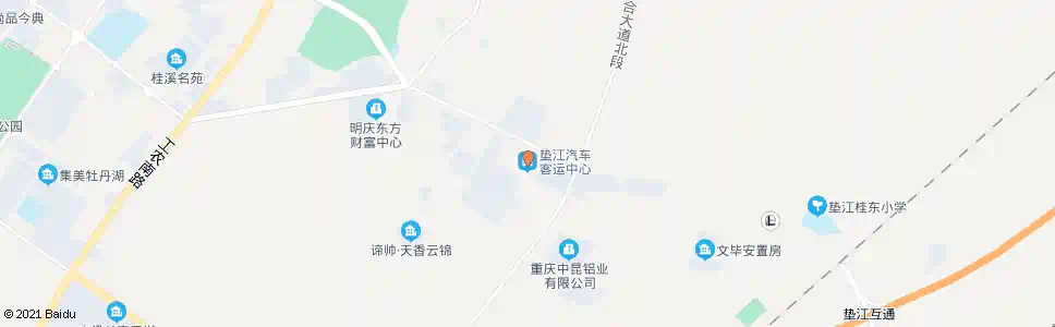 重庆垫江汽车东站_公交站地图_重庆公交_妙搜公交查询2025
