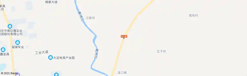 重庆横店村_公交站地图_重庆公交_妙搜公交查询2025