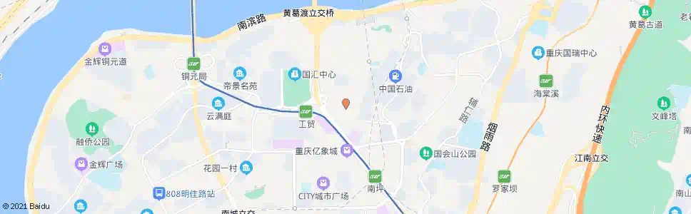 重庆南坪新街_公交站地图_重庆公交_妙搜公交查询2025