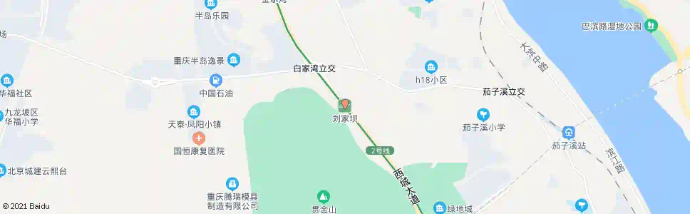 重庆轨道刘家坝_公交站地图_重庆公交_妙搜公交查询2025