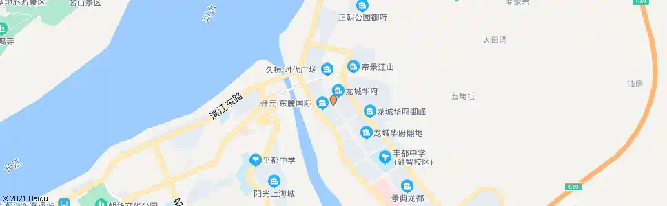 重庆龙城华府_公交站地图_重庆公交_妙搜公交查询2025