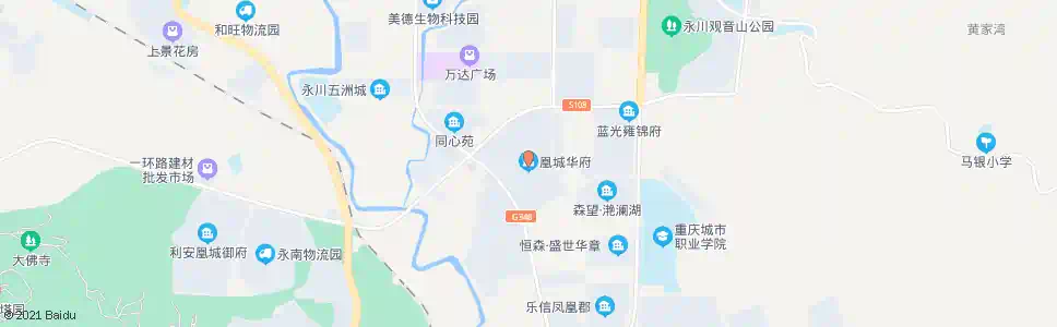 重庆凰城华府_公交站地图_重庆公交_妙搜公交查询2025