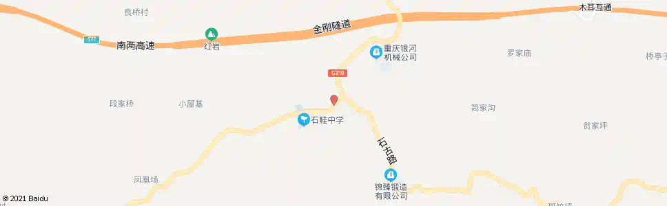重庆石鞋邮政局_公交站地图_重庆公交_妙搜公交查询2025