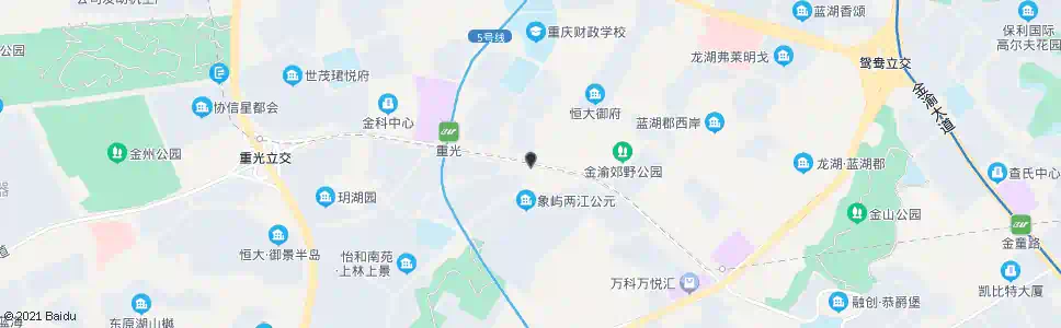 重庆金州大道1站_公交站地图_重庆公交_妙搜公交查询2025