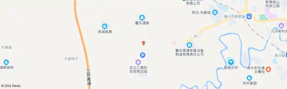 重庆水观音_公交站地图_重庆公交_妙搜公交查询2025