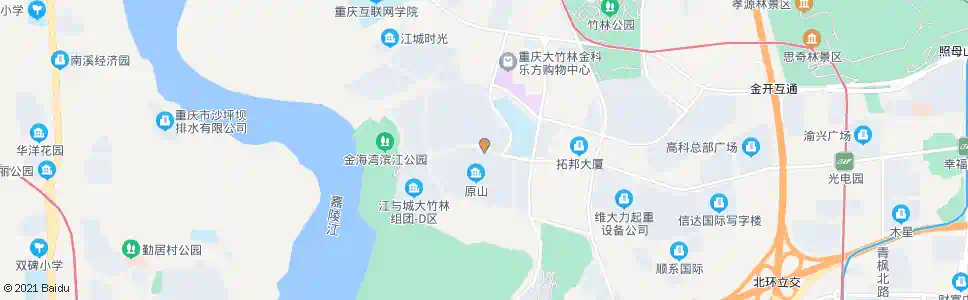 重庆原山_公交站地图_重庆公交_妙搜公交查询2025