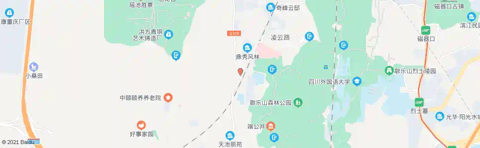 重庆保育路_公交站地图_重庆公交_妙搜公交查询2025