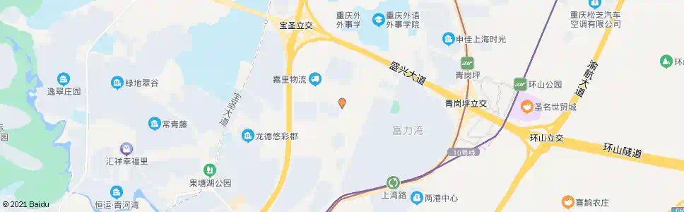 重庆宝环二路_公交站地图_重庆公交_妙搜公交查询2025