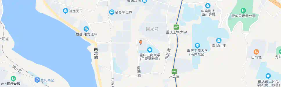 重庆兰花路1站_公交站地图_重庆公交_妙搜公交查询2025
