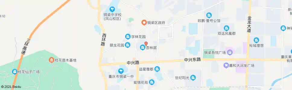 重庆铜梁财政局_公交站地图_重庆公交_妙搜公交查询2025