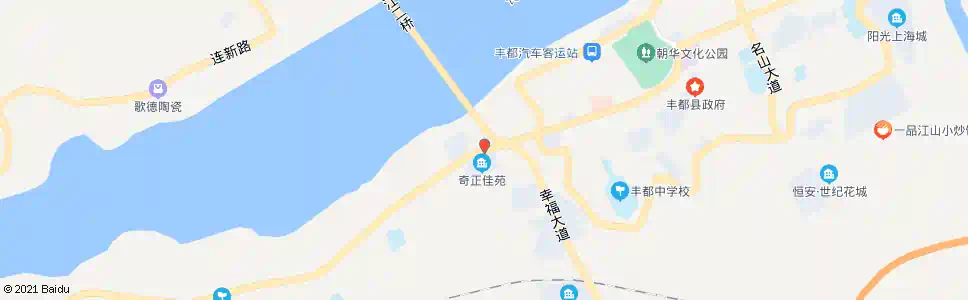 重庆奇正佳苑_公交站地图_重庆公交_妙搜公交查询2025