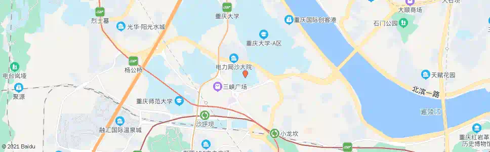 重庆陈家桥1中_公交站地图_重庆公交_妙搜公交查询2025