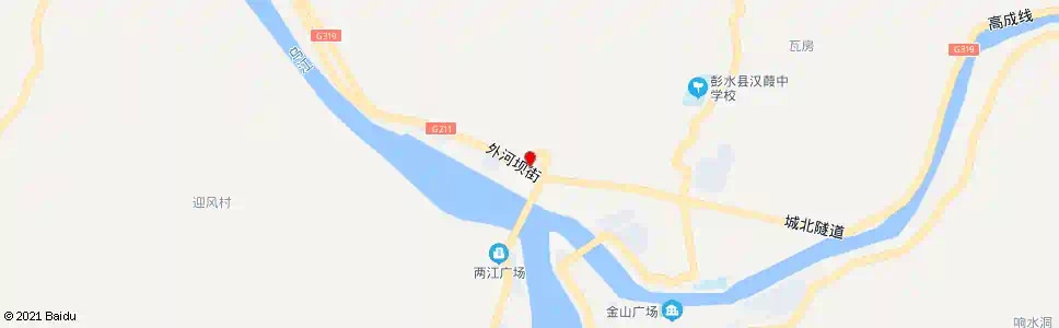 重庆外河坝_公交站地图_重庆公交_妙搜公交查询2025