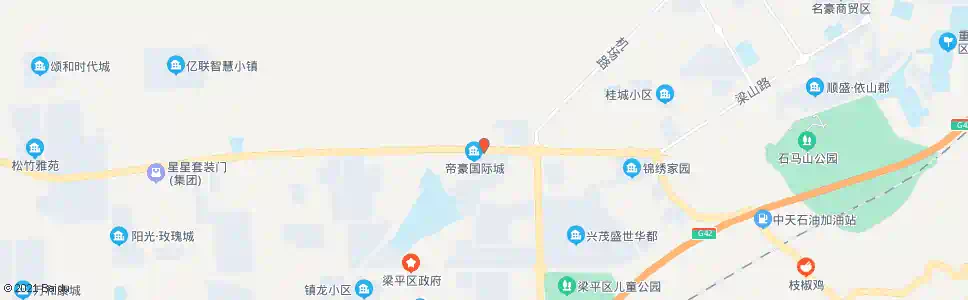 重庆梁平帝豪国际_公交站地图_重庆公交_妙搜公交查询2025