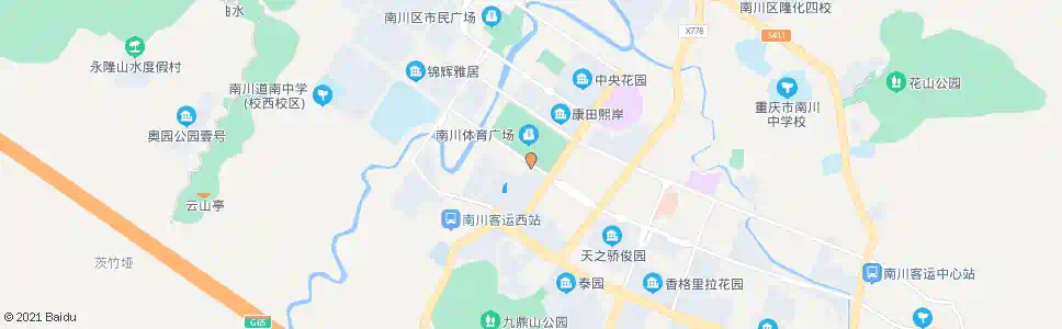 重庆南川检察院_公交站地图_重庆公交_妙搜公交查询2025