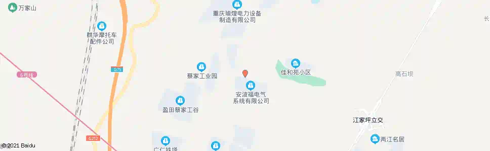 重庆同福路_公交站地图_重庆公交_妙搜公交查询2025