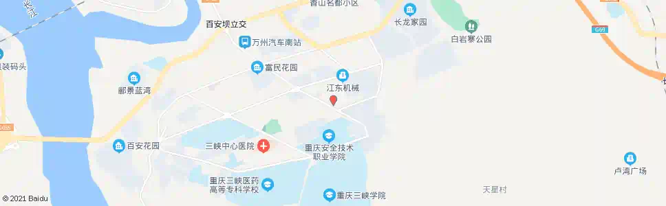 重庆百安华都_公交站地图_重庆公交_妙搜公交查询2025