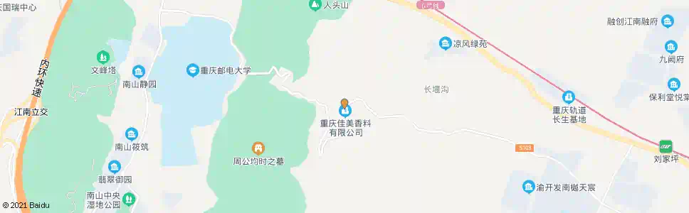 重庆香料厂_公交站地图_重庆公交_妙搜公交查询2025