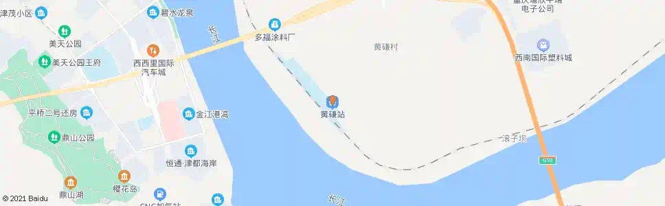 重庆黄磏村_公交站地图_重庆公交_妙搜公交查询2025