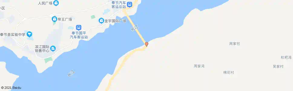 重庆长江大桥南_公交站地图_重庆公交_妙搜公交查询2025