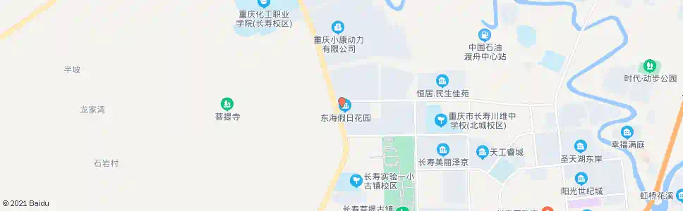 重庆菩提山_公交站地图_重庆公交_妙搜公交查询2025