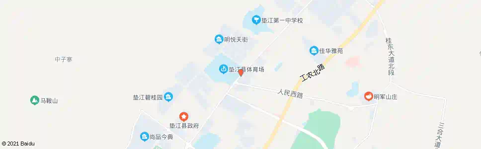 重庆垫江体育场_公交站地图_重庆公交_妙搜公交查询2025
