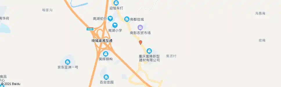 重庆排六沟_公交站地图_重庆公交_妙搜公交查询2025