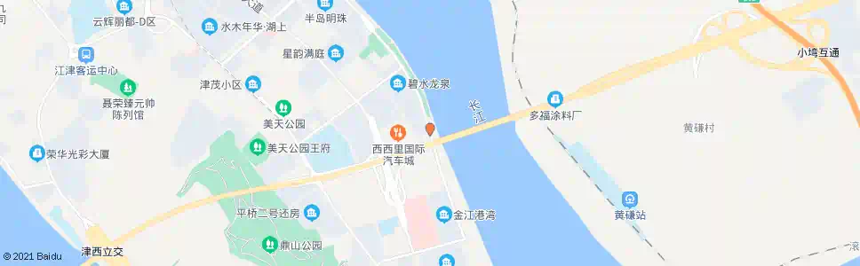 重庆西西里_公交站地图_重庆公交_妙搜公交查询2025
