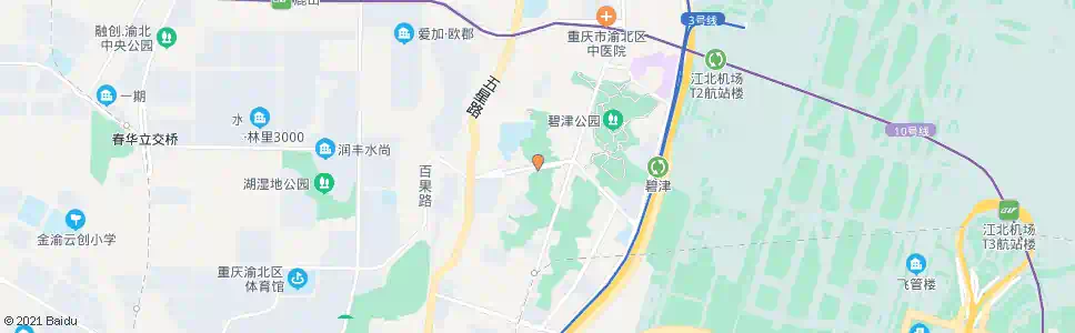 重庆北湖路(四号桥)_公交站地图_重庆公交_妙搜公交查询2025