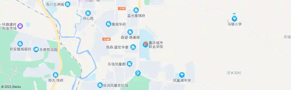 重庆城市职业学院南_公交站地图_重庆公交_妙搜公交查询2025