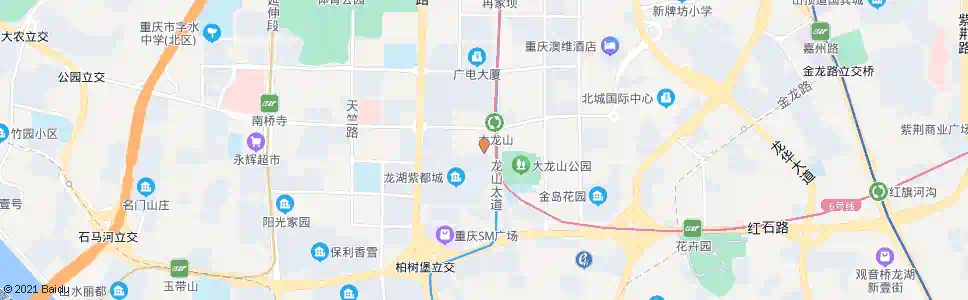 重庆紫都城_公交站地图_重庆公交_妙搜公交查询2025