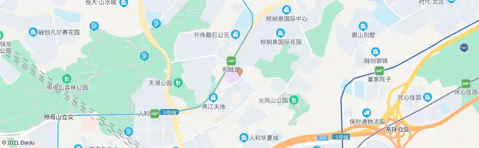 重庆人和实验校_公交站地图_重庆公交_妙搜公交查询2025