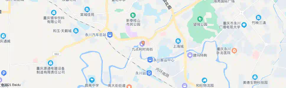 重庆露华浓_公交站地图_重庆公交_妙搜公交查询2025